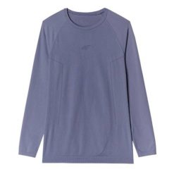 Bielizna termoaktywna 4F. Niebieskia bielizna termoaktywna 4F, bez wzorów, bez ramiączek. Za 170.99 zł.