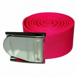 Zátěžový opasek z kovovou přezkou 1,5 m do nurkowania. Czerwone paski Agama, bez wzorów, sportowe. Za 60.52 zł.