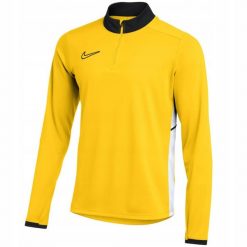 Bluza Męska Nike Academy 25 Sportowa Dresowa Treningowa roz. L. Żółte bluzy bez kaptura Nike, l, bez wzorów, z dresówki, bez kaptura. Za 142.00 zł.