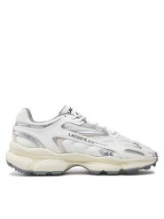 Lacoste Sneakersy 748SMA0058 Biały. Białe buty sportowe casual LACOSTE, bez wzorów, z materiału, bez zapięcia. Za 489.99 zł.