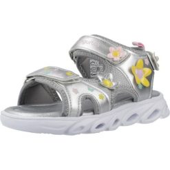 Sandały CONGUITOS COSH260017 Srebrny. Szare sandały CONGUITOS, z syntetyku, bez zapięcia. Za 153.99 zł.