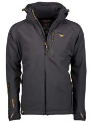 Geographical Norway Kurtka softshellowa "Taboo" w kolorze szarym rozmiar: M. Szare kurtki outdoor i hardshell Geographical Norway, m, bez wzorów, bez kaptura. Za 188.85 zł.