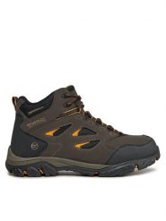 Regatta Trekkingi RMF573 Brązowy. Brązowe botki sznurowane Regatta, bez wzorów, ze skóry, bez obcasa, bez zapięcia. Za 229.99 zł.