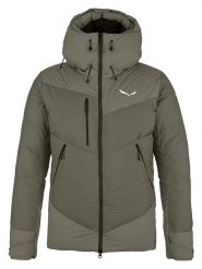 Salewa Kurtka puchowa "Ortles Heavy 2" w kolorze khaki rozmiar: L. Brązowe kurtki Salewa, na zimę, l, bez wzorów, z puchu, bez kaptura. Za 1,859.95 zł.