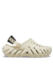 Crocs Klapki Echo Clog 207937 Beżowy. Brązowe klapki Crocs, z tworzywa sztucznego. Za 219.99 zł.