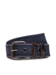 Aeronautica Militare Pasek Męski 252CI0315UCT04246 Granatowy. Niebieskie paski Aeronautica Militare, bez wzorów, z materiału. Za 619.99 zł.