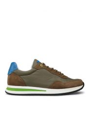 QUAZI Sneakersy QZ-64-06-001031 Brązowy. Brązowe buty sportowe casual QUAZI, bez wzorów, z materiału, bez zapięcia. Za 339.99 zł.
