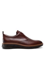 ECCO Półbuty St.1 Hybrid 83640401053 Brązowy. Brązowe eleganckie półbuty ecco, bez wzorów, ze skóry, bez obcasa, bez zapięcia. Za 649.99 zł.
