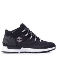 Timberland Trzewiki Sprint Trekker TB0A266B0151 Czarny. Czarne botki sznurowane Timberland, bez wzorów, z materiału, bez obcasa, bez zapięcia. Za 399.00 zł.