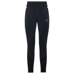 Legginsy La Sportiva Primal. Czarne legginsy długie sportowe La Sportiva, l, bez wzorów, z elastanu, do biegania. Za 518.75 zł.