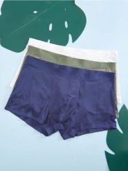 Bokserki 3 pack - zielony. Zielone bokserki Sinsay, l, bez wzorów, z elastanu. Za 39.99 zł.