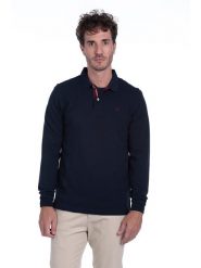 The Time of Bocha Koszulka polo w kolorze granatowym rozmiar: XL. Niebieskie koszulki polo The Time of Bocha, xl, bez wzorów, z bawełny, bez kołnierzyka, bez ramiączek. Za 109.52 zł.