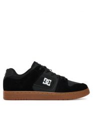 DC Sneakersy MANTECA 4 DC01732063 Czarny. Czarne buty sportowe casual DC, bez wzorów, ze skóry, bez zapięcia. Za 279.99 zł.