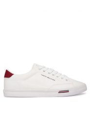 Tommy Hilfiger Tenisówki Vulc Core Rwb Long FM0FM05813 Biały. Białe trampki Tommy Hilfiger, m, bez wzorów, bez zapięcia. Za 329.99 zł.