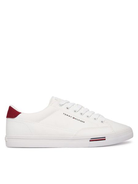 Tommy Hilfiger Tenisówki Vulc Core Rwb Long FM0FM05813 Biały. Białe trampki Tommy Hilfiger, m, bez wzorów, bez zapięcia. Za 329.99 zł.