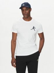 Lacoste Komplet t-shirt i czapka TH1044 Biały Regular Fit. Białe czapki z daszkiem LACOSTE, bez wzorów, z syntetyku. Za 204.99 zł.