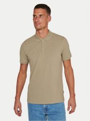 Matinique Polo 30206461 Beżowy Regular Fit. Brązowe koszulki polo Matinique, m, bez wzorów, z bawełny, bez kołnierzyka, bez ramiączek. Za 119.99 zł.