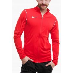 Bluza Męska Rozpinana Nike Dri-FIT Park 20 Sportowa bez Kaptura roz. L. Czerwone bluzy z kapturem Nike, l, bez wzorów, bez kaptura. Za 113.00 zł.