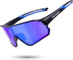 Okulary sportowe z polaryzacją i funkcją UV400 TAC ROCKBROS. Brązowe okulary przeciwsłoneczne ROCKBROS. Za 122.00 zł.