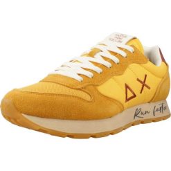 Buty SUN68 TOM VINTAGE Żółty. Żółte buty trekkingowe SUN68, bez wzorów, ze skóry, bez zapięcia. Za 289.99 zł.