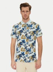 Blend Polo 20718253 Niebieski Regular Fit. Niebieskie koszulki polo Blend, m, bez wzorów, z bawełny, bez kołnierzyka, bez ramiączek. Za 79.99 zł.