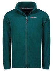 Geographical Norway Kurtka polarowa "Tug" w kolorze zielonym rozmiar: M. Zielone kurtki Geographical Norway, m, bez wzorów, z polaru, bez kaptura. Za 60.99 zł.