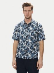 Armani Exchange Koszula XM001240 AF14869 F0041 Niebieski Regular Fit. Niebieskie koszule Armani Exchange, l, bez wzorów, z bawełny, bez kołnierzyka, bez ramiączek. Za 429.99 zł.