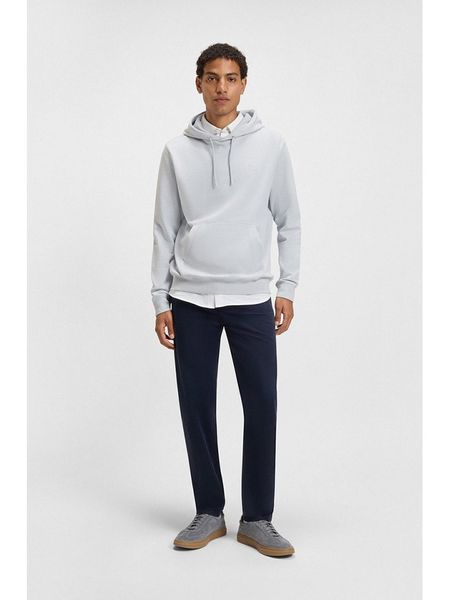 Hugo Boss Fashion Bluza w kolorze jasnoszarym rozmiar: M. Szare bluzy Hugo Boss Fashion, m, bez wzorów, z bawełny, z kapturem. Za 185.76 zł.