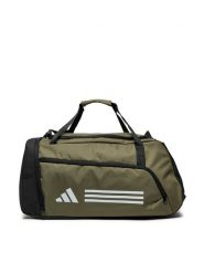 Adidas Torba Essentials 3-Stripes Duffel Bag Medium IZ1918 Zielony. Zielone torby sportowe Adidas, bez wzorów, z materiału. Za 129.99 zł.