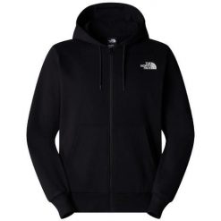 Bluza turystyczna męska The North Face M Simple Dome Full Zip. Czarne bluzy The North Face, m, bez wzorów, bez kaptura. Za 304.00 zł.