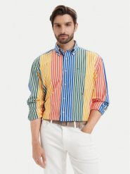 Tommy Hilfiger Koszula Prep MW0MW43303 Kolorowy Regular Fit. Koszule Tommy Hilfiger, m, bez wzorów, z bawełny, bez kołnierzyka, bez ramiączek. Za 489.99 zł.