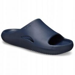 Klapki Dla Dorosłych Crocs Mellow Recovery Slide. Niebieskie klapki Crocs, z materiału. Za 199.99 zł.