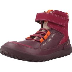 Buty BOBUX AMBLE Fioletowy. Fioletowe buty trekkingowe BOBUX, bez wzorów, ze skóry, bez zapięcia. Za 407.25 zł.