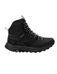 Buty trekkingowe męskie Jack Wolfskin Terraquest Texapore Mid. Czarne buty turystyczne Jack Wolfskin, na lato, bez wzorów, z materiału, bez zapięcia, trekkingowe. Za 699.99 zł.