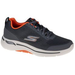 Tenisówki Skechers Model Go Walk Arch Fit-idyllic Kolor Szary. Brązowe trampki Skechers, m, bez wzorów, bez zapięcia. Za 399.99 zł.