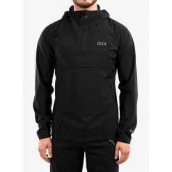 Kurtka rowerowa unisex ION Shelter Anorak. Czarne kurtki ION, bez wzorów, bez kaptura. Za 707.99 zł.