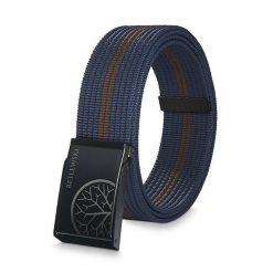 Pasek parciany BETLEWSKI PRC-08_CZ-3 XL granatowy. Niebieskie paski Betlewski, bez wzorów, z materiału. Za 33.25 zł.