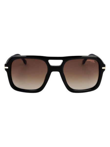 Carrera Męskie okulary przeciwsłoneczne w kolorze czarno-jasnobrązowym rozmiar: 55. Brązowe okulary przeciwsłoneczne Carrera. Za 219.95 zł.