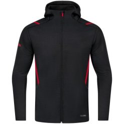 Bluza dresowa z kapturem Jako Challenge. Czarne bluzy z kapturem JAKO, s, bez wzorów, z dresówki, z kapturem. Za 236.50 zł.