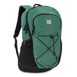 Plecak turystyczny Spokey Kobe. Czarne eleganckie półbuty Spokey, bez wzorów, z materiału, bez obcasa, bez zapięcia. Za 89.00 zł.
