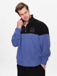 Hugo Polar Dorpion 50482858 Niebieski Relaxed Fit. Niebieskie bluzy z polaru Hugo, l, bez wzorów, z polaru, bez kaptura. Za 339.99 zł.