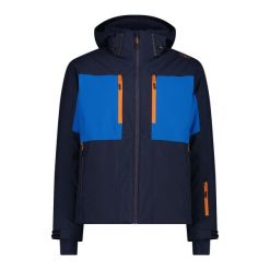 Kurtka narciarska z kapturem i zamkiem CMP. Czarne kurtki narciarskie i snowboardowe CMP, m, bez wzorów, narciarskie. Za 767.00 zł.