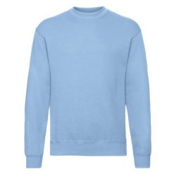 Klasyczna Bluza Rozpinana Unisex Dla Dorosłych. Czerwone bluzy Fruit of the Loom, m, bez wzorów, bez kaptura. Za 96.99 zł.