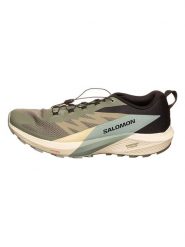 SALOMON Buty "Sense Ride 5" w kolorze khaki do biegania rozmiar: 45 1/3. Brązowe buty do biegania Salomon, bez wzorów, z materiału, bez zapięcia, do biegania. Za 385.62 zł.