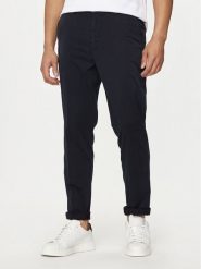 Boss Chinosy Kaiton 50505392 Granatowy Slim Fit. Niebieskie eleganckie spodnie Boss, m, z bawełny. Za 549.99 zł.