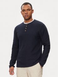 INDICODE Sweter Mattiaxa 30-458 Granatowy Regular Fit. Niebieskie swetry rozpinane INDICODE, m, bez wzorów, z bawełny, bez kołnierzyka, bez ramiączek. Za 69.99 zł.