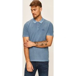 Levi's - Polo. Niebieskie koszulki polo Levi's®, l, bez wzorów, bez kołnierzyka, bez ramiączek. W wyprzedaży za 129.90 zł.