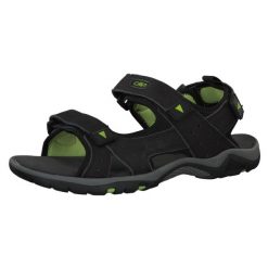 Buty do chodzenia męskie CMP Almaak. Czarne buty trekkingowe CMP, bez wzorów, z materiału, bez zapięcia, trekkingowe. Za 219.99 zł.