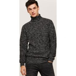 Sweter z golfem - Szary. Golfy marki House. Za 99.99 zł.