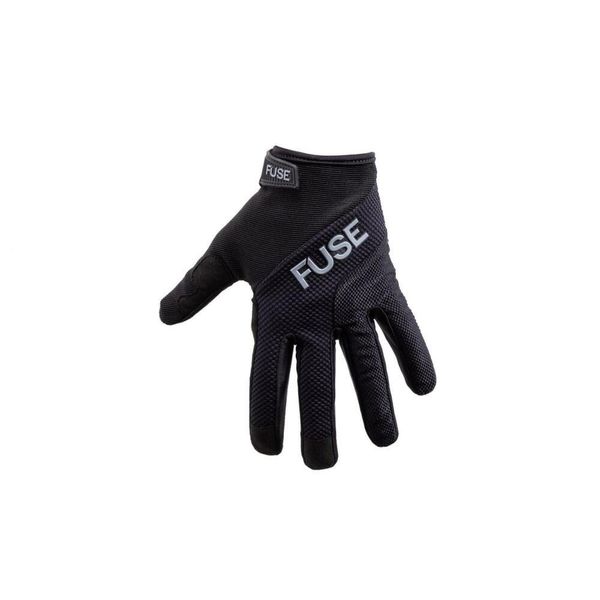 Rękawiczki Fuse Echo BMX dla dorosłych, czarne, duże. Czarne rękawiczki Fuse, bez wzorów, z neoprenu. Za 295.00 zł.